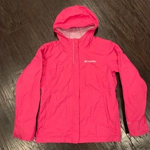 Girls Waterproof Shell Jacket